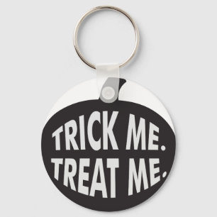 Trick Me Treat Me B/W Sleutelhanger