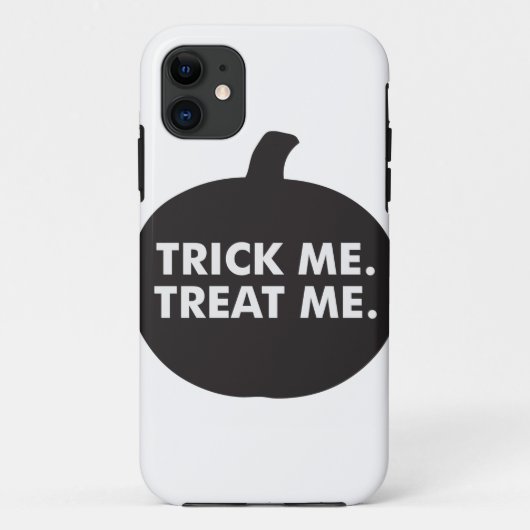 Trick me Treat me, Black White Case-Mate iPhone Case (Achterkant)