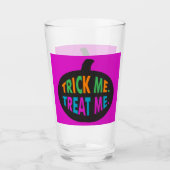 Trick Me Treat Me, Halloween Multi-Color Glas (Voorkant)