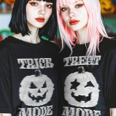 Trick Mode Glitchy Pumpkin T-shirt