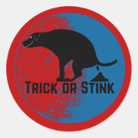 Trick of Stink Pooping Dog
