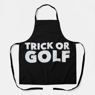 Trick Or Golf Funny Halloween Schort