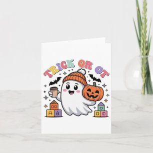 Trick Or Ot Griezelige Ergotherapie Geestenhal Kaart