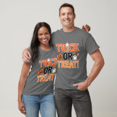 Trick or reat Halloween retro T-shirt (Unisex)