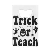 Trick Or Teach Funny Rainbow Halloween Teacher (Dos)