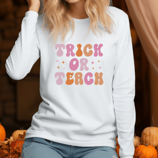 Trick or Teach Retro T-shirt