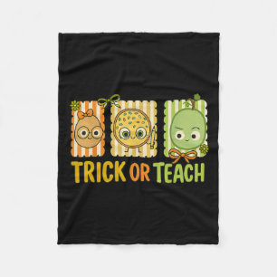 Trick Or Teach, The Bad Seed Halloween Kostuum T-s Fleece Deken