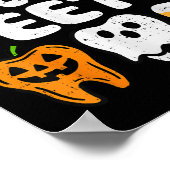 Trick or Teeth Halloween Grappige Tandheelkundige  Poster (Hoek)