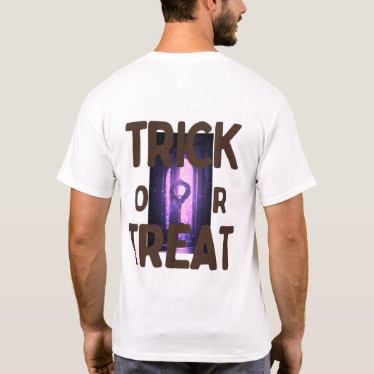 Trick or Track T-shirt (Achterkant)