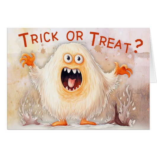 Trick or treat (Voorkant Horizontaal)