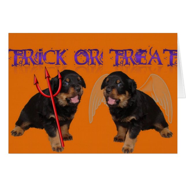 Trick or treat (Voorkant Horizontaal)