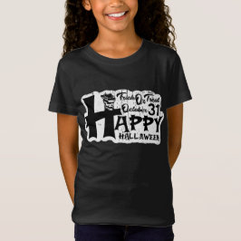 Trick or treat! 31 oktober: Happy Halloween T-shirt