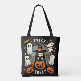 Trick or treat - Alleen heksensnacks Canvas tas