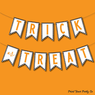 Trick or treat Banner