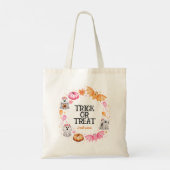 Trick or treat Bats, Geesten en Pompoenen Hallowee Tote Bag (Achterkant)