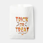 Trick or treat bedankzakje (Voorkant)