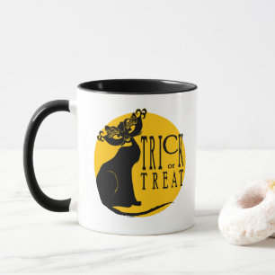 Trick or treat Black Cat Halloween Mok