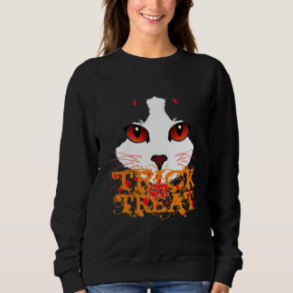 Trick or treat Black Cat Trui