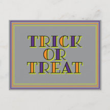 Trick or treat