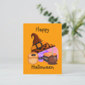 Trick or treat briefkaart (Staand voorkant)