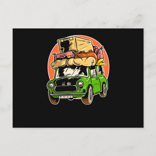 Trick or treat briefkaart (Voorkant)