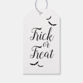 Trick or treat cadeaulabel (Voorkant)