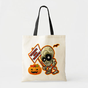 trick or treat Canvas tas