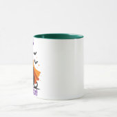 Trick or treat Cat Halloween Design Mok (Midden)