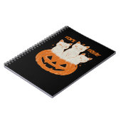 Trick or treat cats Classic T-shirt Notitieboek (Linkerzijde)