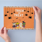 Trick or Treat Chip Bag Wrappers/Candy Bags Flyer (Hand)