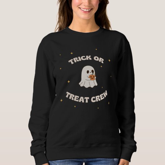 Trick or Treat Crew Sweatshirt (Devant)