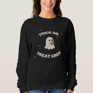 Trick or treat Crew Vrouwen Sweatshirt