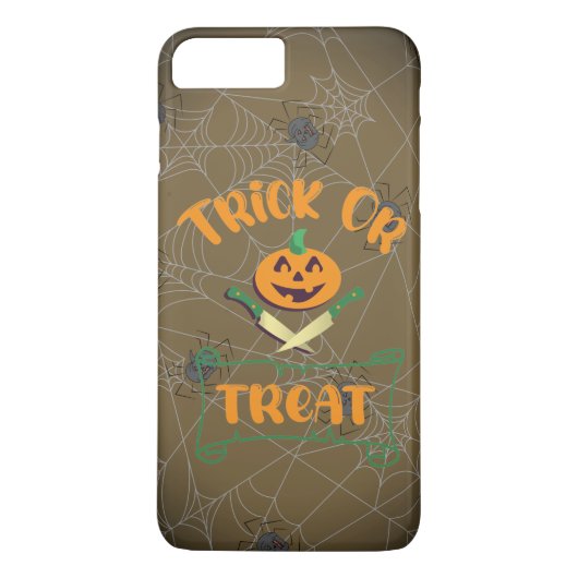 Trick or treat crossbones Halloween pompoen gezich Case-Mate iPhone Case (Achterkant)