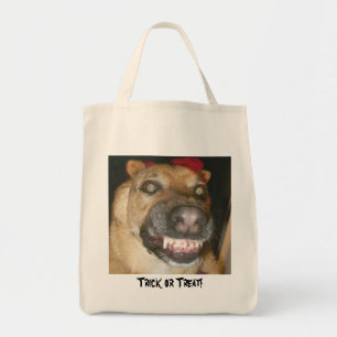 Trick or treat Dog! Tote Bag