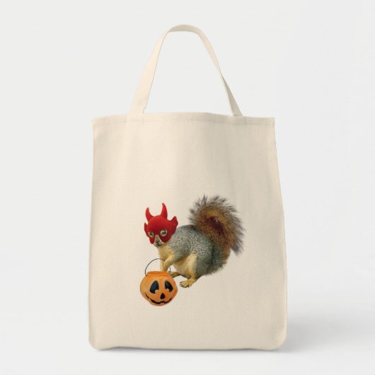 Trick or treat Eekhoorn Tote Bag (Voorkant)