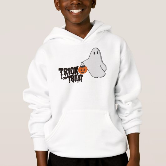 trick or treat ghost hoodie (Devant)