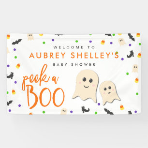Trick or treat Halloween Baby shower Spandoek