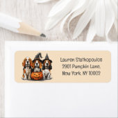 Trick or treat Halloween Beagle Dogs Etiket (Insitu)