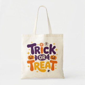Trick or Treat Halloween boodschappentas Tote Bag