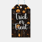 Trick or Treat Halloween Cadeaulabel (Voorkant)