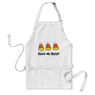 Trick or treat Halloween Candy Corn Candycorn Standaard Schort