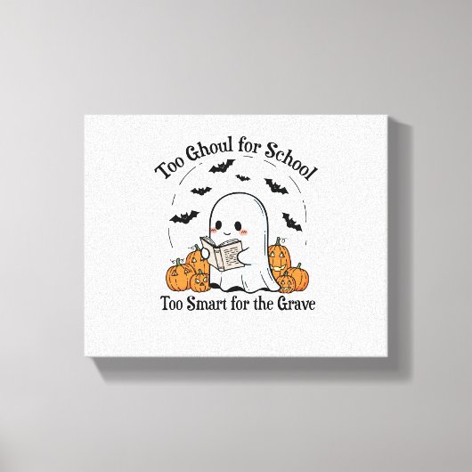 Trick or Treat Halloween Canvas Afdruk (Voorkant)