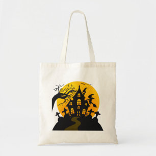 Trick or treat Halloween Canvas tas