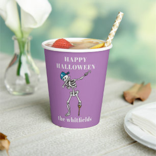 Trick or treat Halloween Dabbing Pirate Custom Papieren Bekers