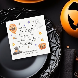 Trick or Treat Halloween Feest Servet