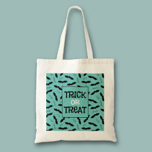 Trick or Treat Halloween-feest Vleermuizen Tote Bag