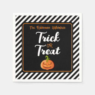 trick or treat Halloween Feestgunst Geschenk Verja Servet
