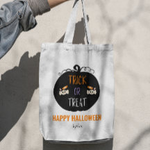 Trick or treat Halloween gepersonaliseerd