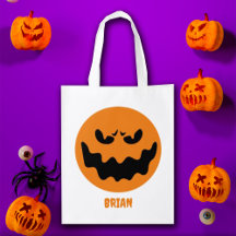 Trick or treat Halloween Gezicht Personaliseer Naa