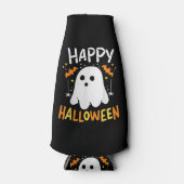 Trick or treat Halloween Ghost Flesjeskoeler (Voorkant)